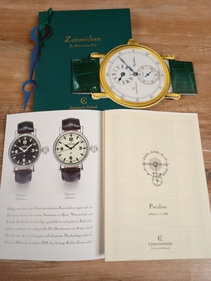 Chronoswiss Katalog  2002 mit Preisliste