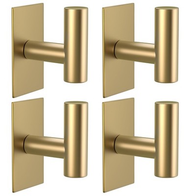 Wall Towel Hooks, Heavy Duty Sticky Holder Waterproof Towel Hooks for Hanging...