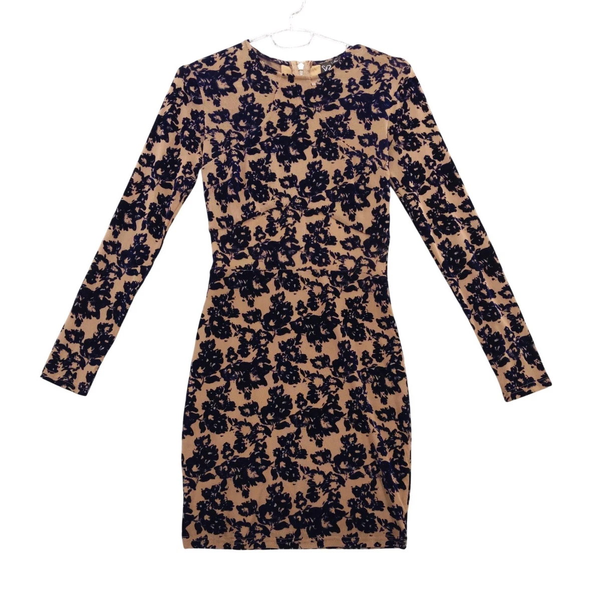 knee length dresses for ladies Veronica Long Sleeve Cutout Formal Dress