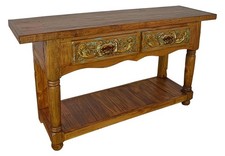 Bear Canyon Carved Console