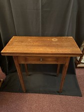 Konsolentisch Klapptisch Spieltisch Beistelltisch Eiche um 1880 Versand möglich