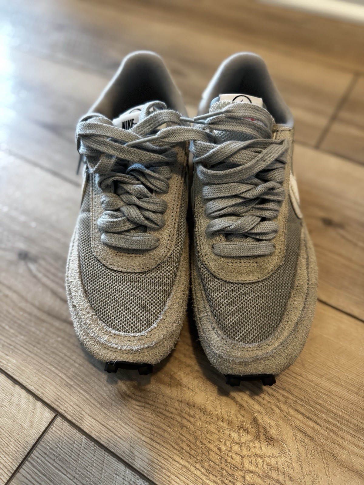 2021 Fragment x Sacai x Nike LD Waffle SF Grigio 6 5M