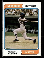 1974 Topps Cleon Jones #245