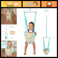 2-in-1 Music  Lights Doorway Jumper - Engaging Activity Center with Motion Soun