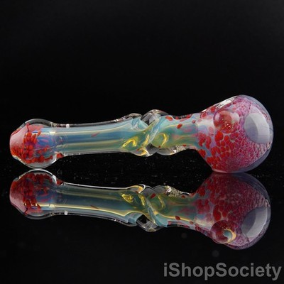 5'' Fumed Helix Fit Tobacco Smoking Pipe Thick Collectible Glass Pipes - P782A