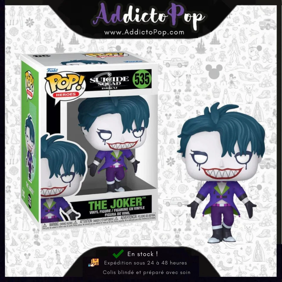 Funko Pop! DC Suicide Squad Isekai [535] - The Joker - Photo 1/1