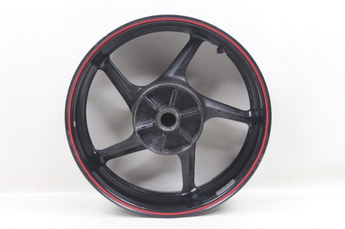  Yamaha YZF-R1 R1 09-12 OEM Rear Wheel Rim 17 x 6 & Brake Rotor STRAIGHT!