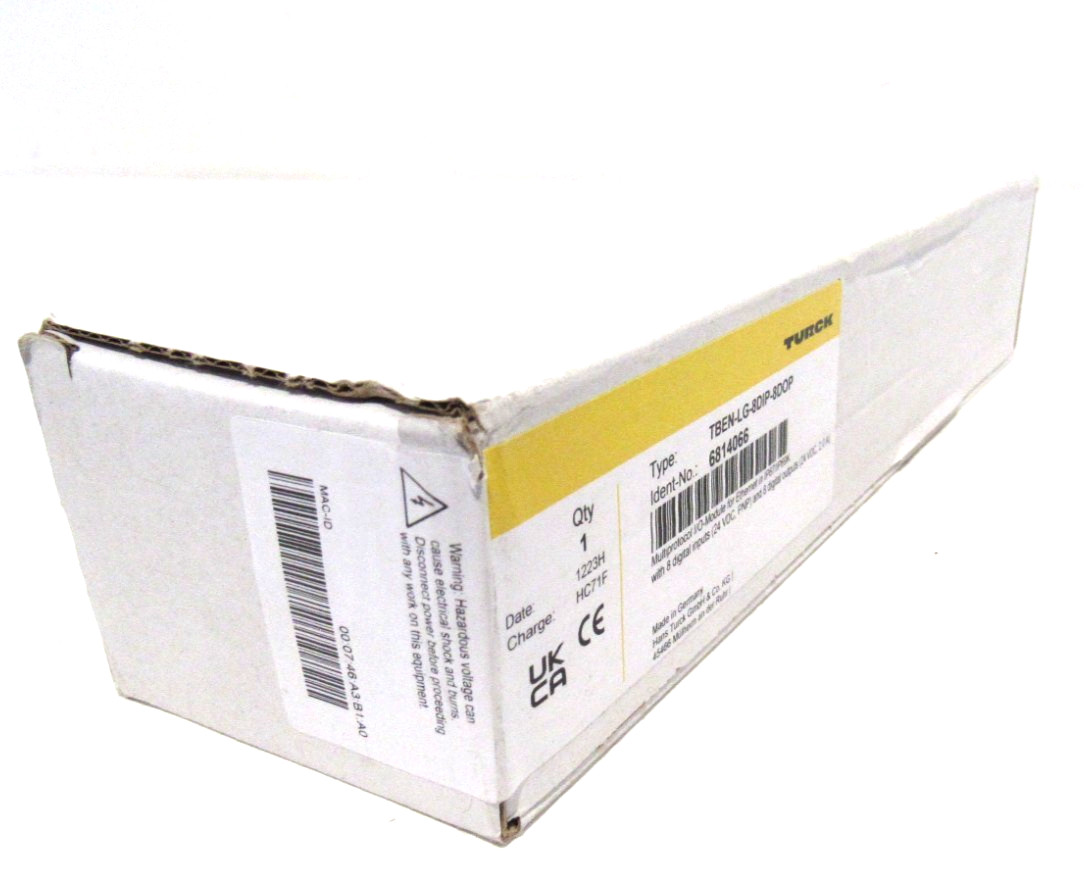 NEW TURCK TBEN-LG-8DIP-8DOP I/O MODULE TBENLG8DIP8DOP