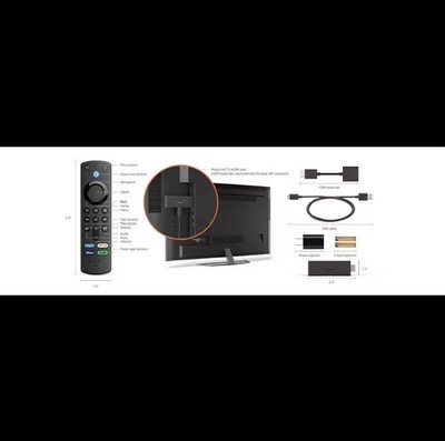 Amazon Fire TV Stick Lite Media Streamer - Black (B091G4YP57) for