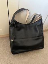 Radley Black Leather Grab/Shoulder Bag - Excellent Condition
