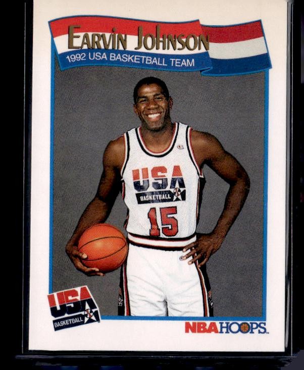1991-92 Hoops #578 Earvin Johnson