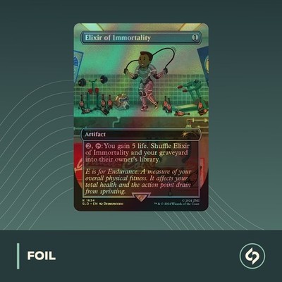 MTG | Elixir of Immortality | SECRET LAIR x FALLOUT | NM | EN | FOIL | MAGIC