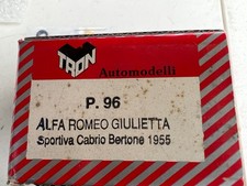 Tron Kits P.96 Alfa Romeo Giulietta Sportive Cabrio Bertone 1/43 unbuilt kit