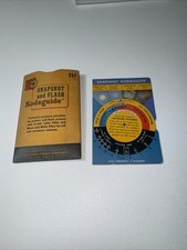 Kodak Kodaguide  SnapshotAnd Flash   Dial / Exposure Calculator  Vintage