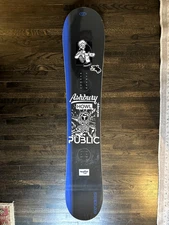 150 General Public Snowboard. Used - Great Condition. Chip On Topsheet