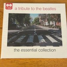 *COVERS* A Tribute to The Beatles CD 2-disc The Essential Collection Rock Pop