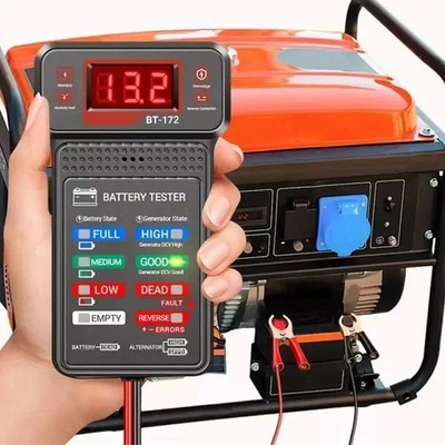 12V Autobatterietester | Lastanalysator & Kapazitätsprüfer mit LED-Anzeige St***