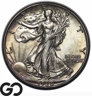 1938-D Walking Liberty Half Dollar *Significant Key Date* Gorgeous Choice BU++