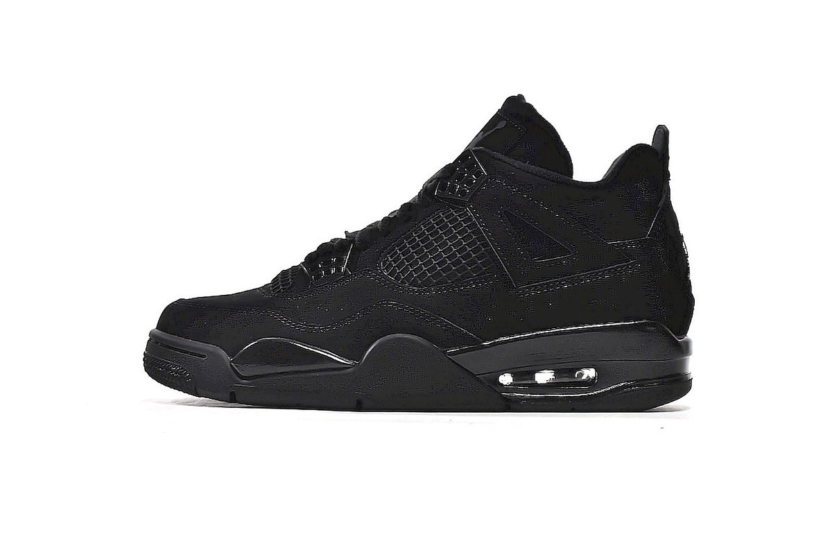 靴 Air Jordan 4 Black cat Very Rare! 2006 Nike Air Jordan 4 Black Cat Size 9.5 308497