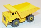 Vintage 1979 Hot Wheels Workhorses CAT Caterpillar Dump Truck, Maylasia, Yellow