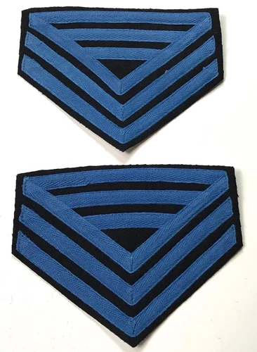 CIVIL WAR US UNION REGIMENT QUARTERMASTER SARGENT RANK CHEVRONS-INFANTRY