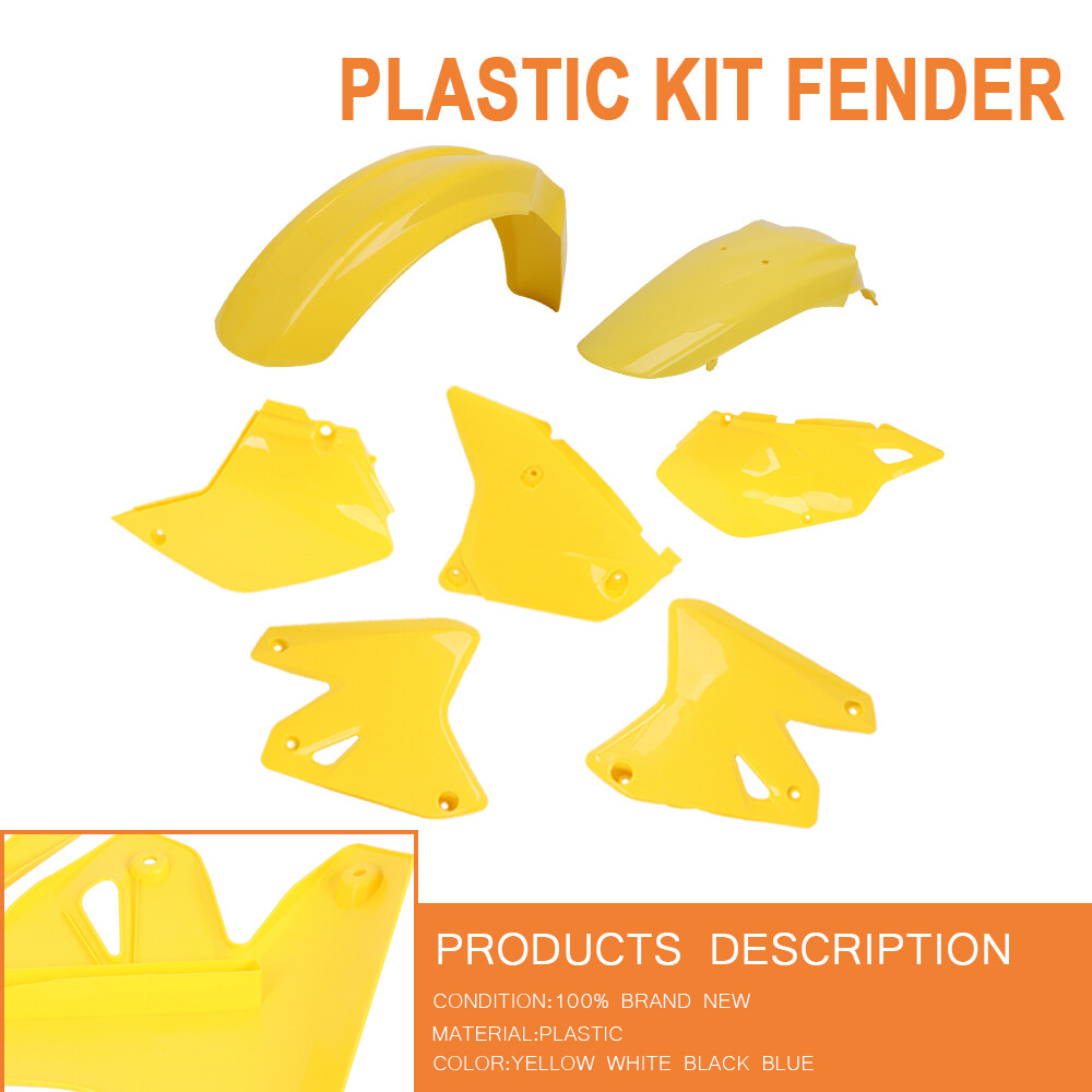 DRZ400 Plastic Kit Fender For DRZ400E DRZ400S DRZ400SM All Year Dirt