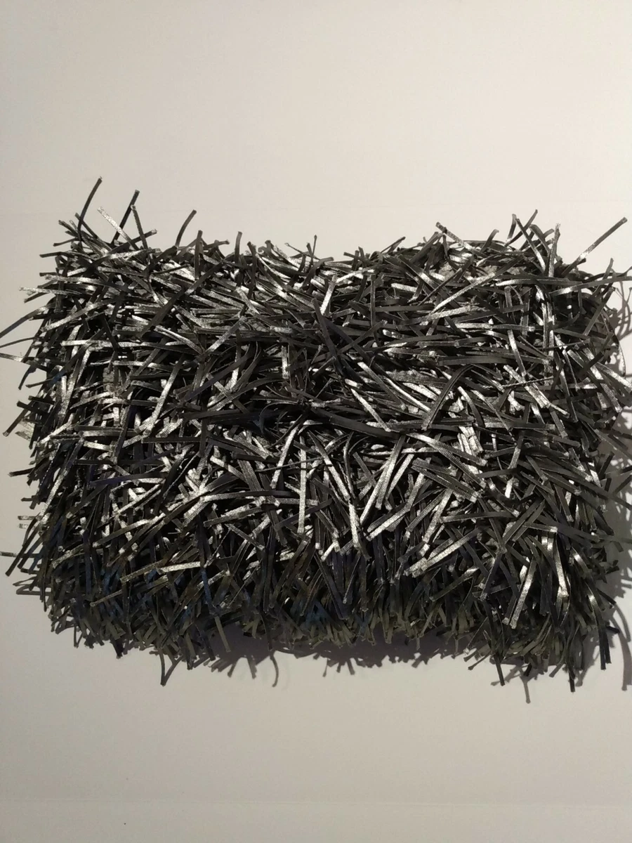Cynthia Rowley Pure Intrigue Satin Fringe Shag Ribbon Gray Throw