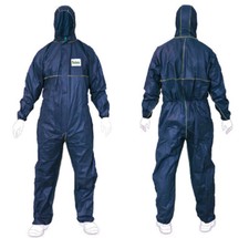 Einweg-Schutzanzug TRITEX Pro Blau, Typ 5+6, Größe XXL – 3-lagig, Atmungsaktiv, Staub- & Partikeldicht