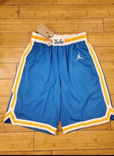 UCLA Bruins Nike Air Jordan Basketball Shorts Blue Men's Small Game $65 NEW - Afbeelding 1 van 5