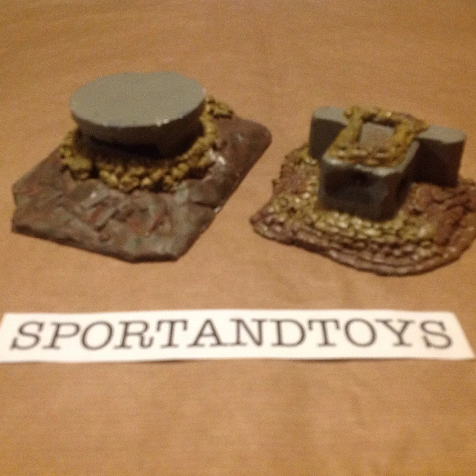 BUNKER 1:87/76 (?) IN RESINA 4 Articoli e PONTE IN METALLO - Immagine 2 di 2