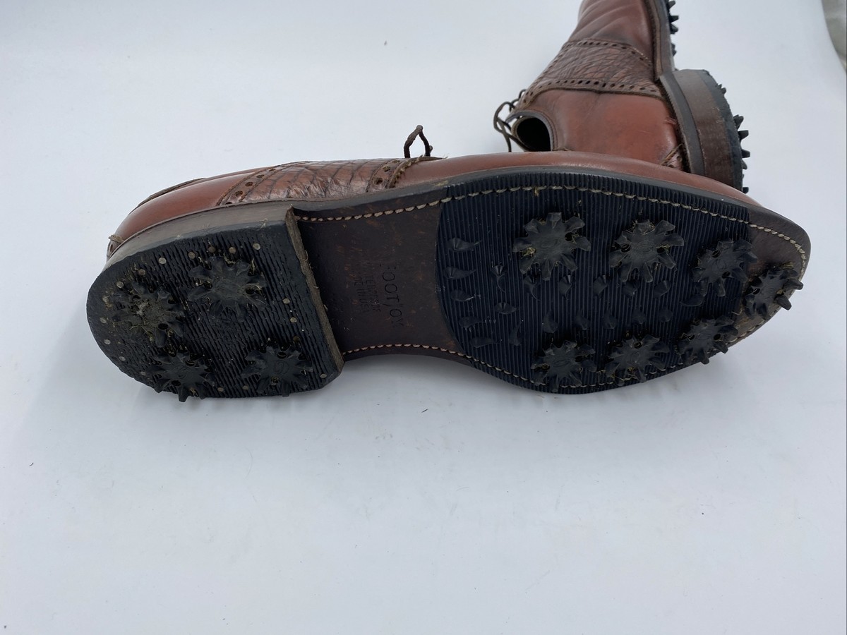 Footjoy Classics Golf Shoes / 9W Brown Leather / Used Condition 9 W Footjoy Classics Tour Golf Shoes 9 (42) | Mercari main image 3