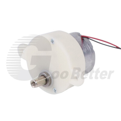DC 12V Getriebemotor Mit D-Welle – Leiser Mini-Elektromotor Für Elektronische Schlösser & Roboter (200 RPM, CCW) Getriebemotor Für Türschloss