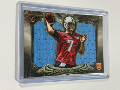 巨人レジェンドプレミアムカードセット 2014 Topps Valor - Jumbo Relics Zach Mettenberger #VJR-ZM (MEM, RC