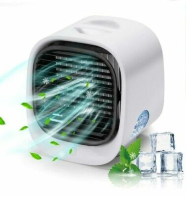 Personal Air cooler model:M201 USB.New WHITE office/bedroom Built-in 5000mAh Rec
