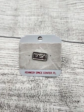 Genuine Pewter NASA Logo Pin Badge Rare