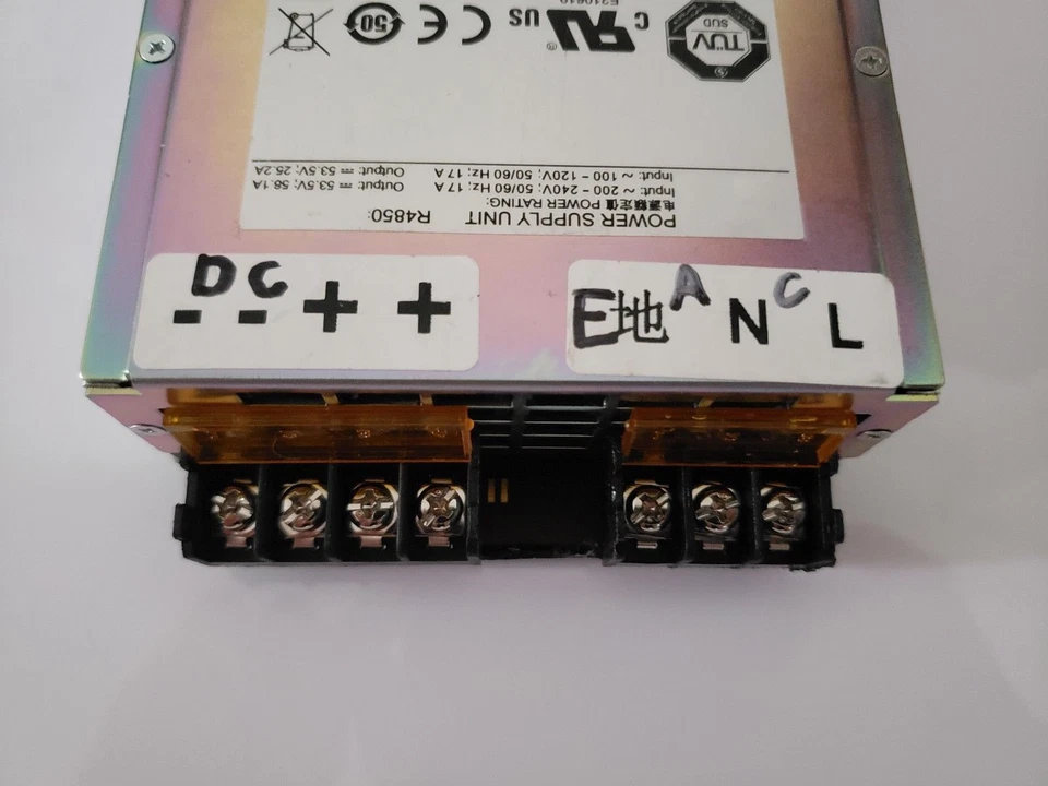 Adaptador de unidad de fuente de alimentación fuente de alimentación de eficiencia DC 53.5V 56A 3000W 200-240V entrada de CA Foto 3 de 4