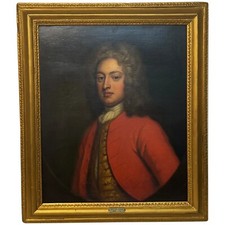 Oil Painting Lieutenant General Sir James Campbell Attributed William Aikman
