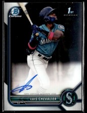 2022 Bowman Chrome Luis Chevalier Auto