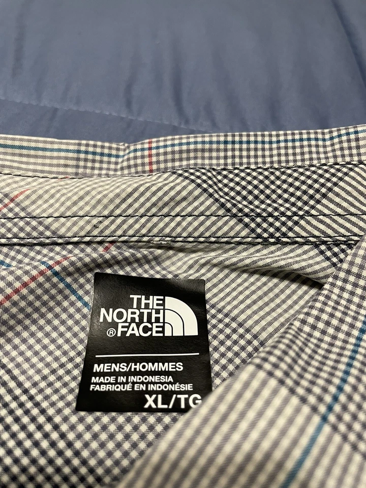 Camisa North Face Expedition con bolsillo oculto para pasaporte talla XL manga corta Foto 4 de 4