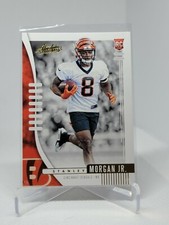 2019 Absolute Gold RC #198 Stanley Morgan Jr. Rookie Cincinnati Bengals B4A