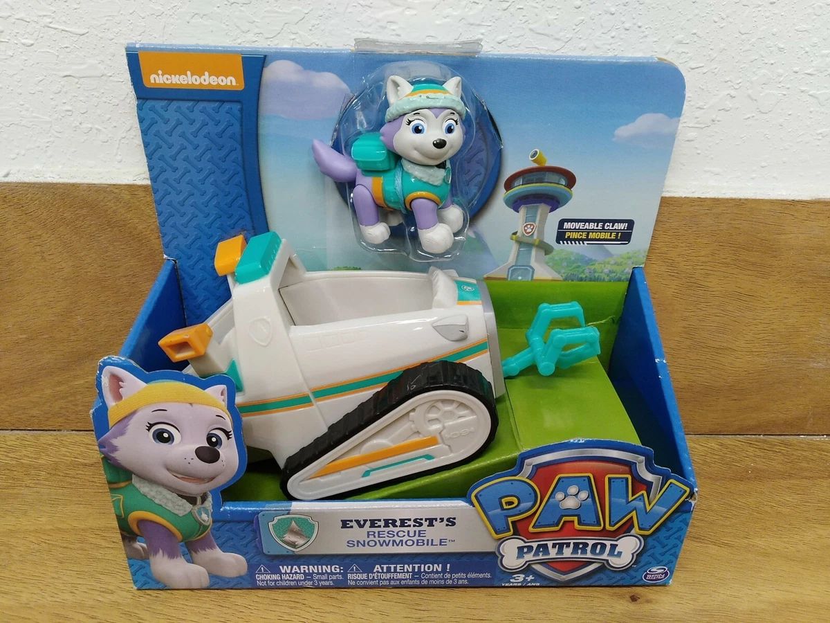 Paw Patrol Everest's Rescue Snowmobile, Vehicle & Figure : Toys & Games 