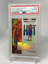 2019 Hot Signatures Rookies Eric Paschall RC PSA 10 GEM MINT POP 10 GEM  MT