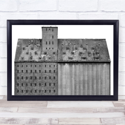 Lagerhaus Ladenmagazin Ziegel Ziegel gebaut Muster Struktur Wandkunst Druck