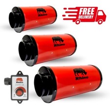 Rhino Ultra Silent EC Extraction Exhaust Grow room tent Fan