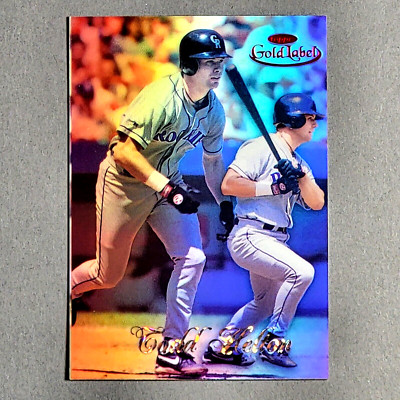 1998 Topps Gold Label #81 Red Label, Class 2 SSP #d 38/50 Rockies HOF - rare