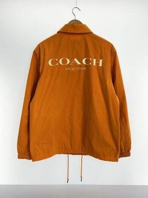 COACH/Nylon Jacket/M/Polyester/ORN/Plain/CK508 | eBay