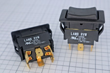  Lot of 5 E-Switch RVW4KD1100 Rocker Switch DPDT ON-OFF-ON 20A 125VAC