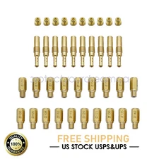 Carburetor 30x Main Jets+10x Slow Jets/Pilot Jet Kit For PWK Keihin OKO Carbs