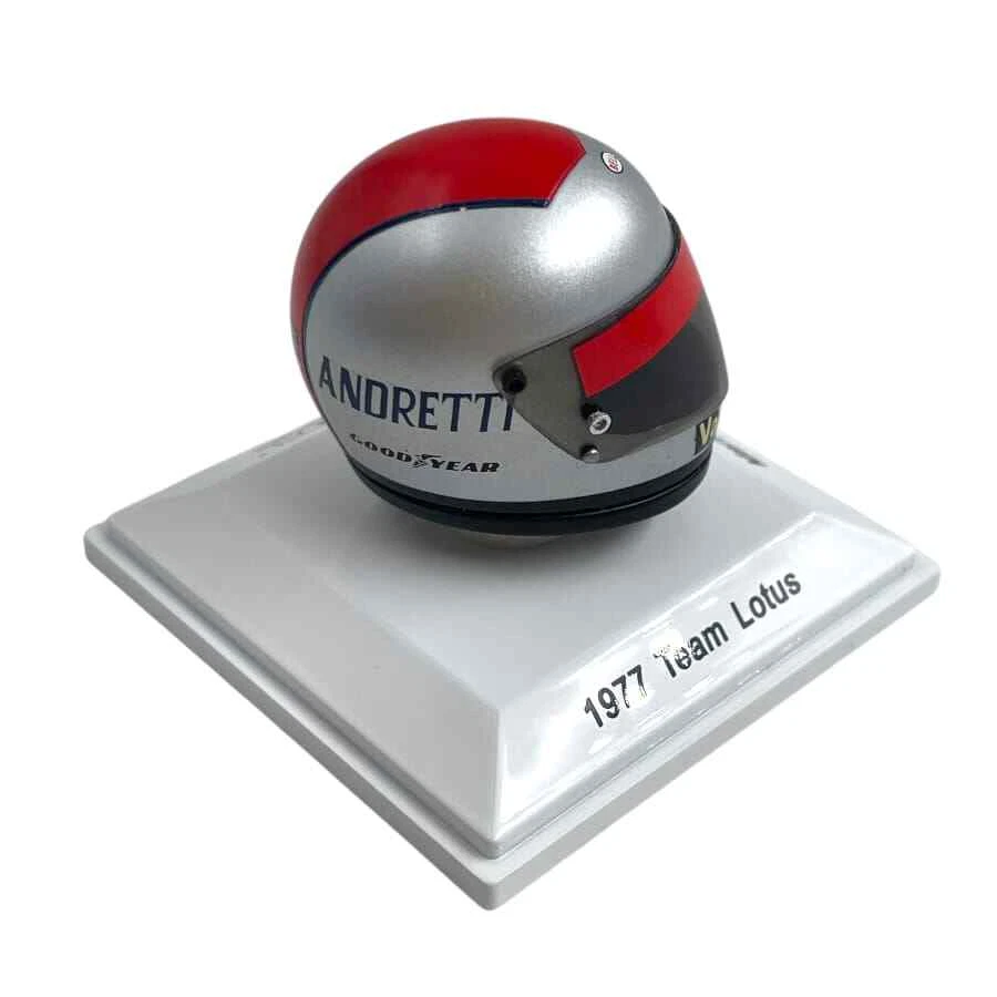Mini Helmet F1 Tsm Model 1/8 Mario Andretti 1977 Lotus Team - Immagine 2 di 4