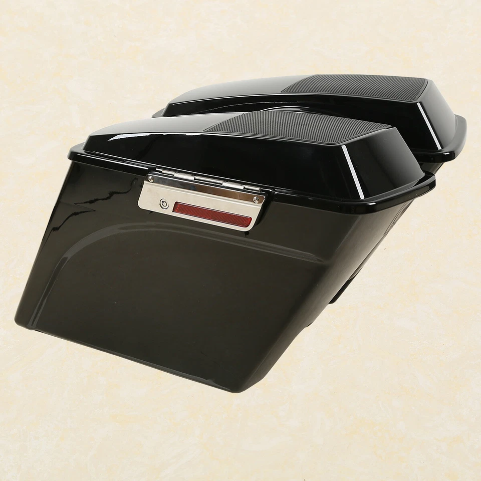 Kit de soporte de tapa de altavoz de 5" rígida de 6x9" apto para Harley Softail 1984-2017 Foto 3 de 4